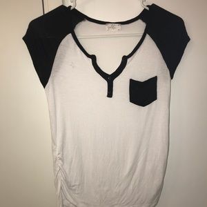 Black and white top
